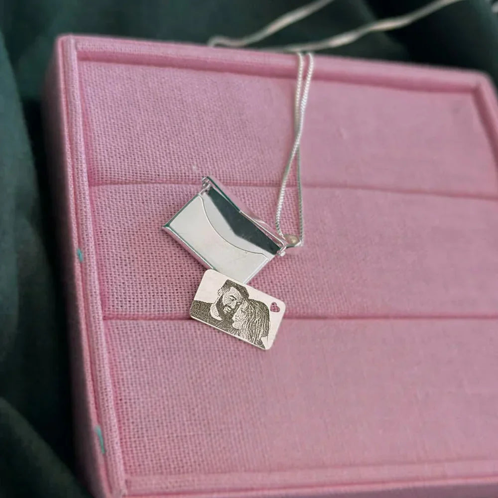 Envelope Love Necklace