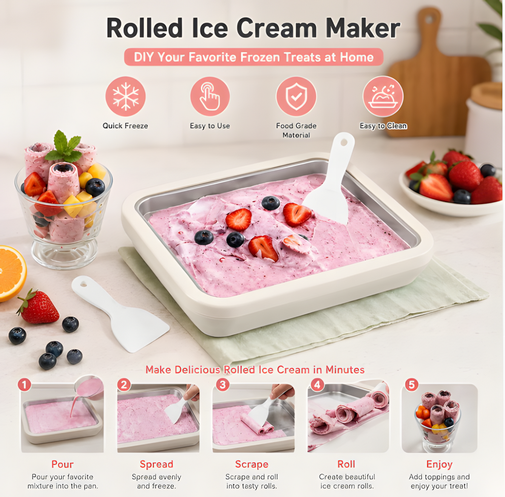 Creamy Icecream Tray