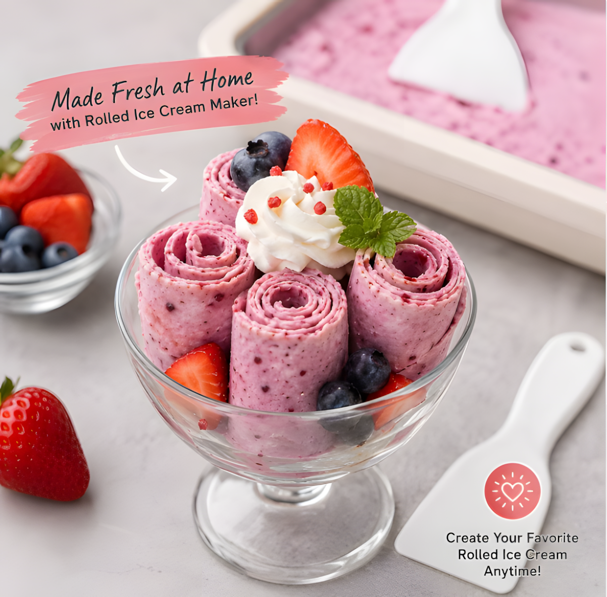 Creamy Icecream Tray